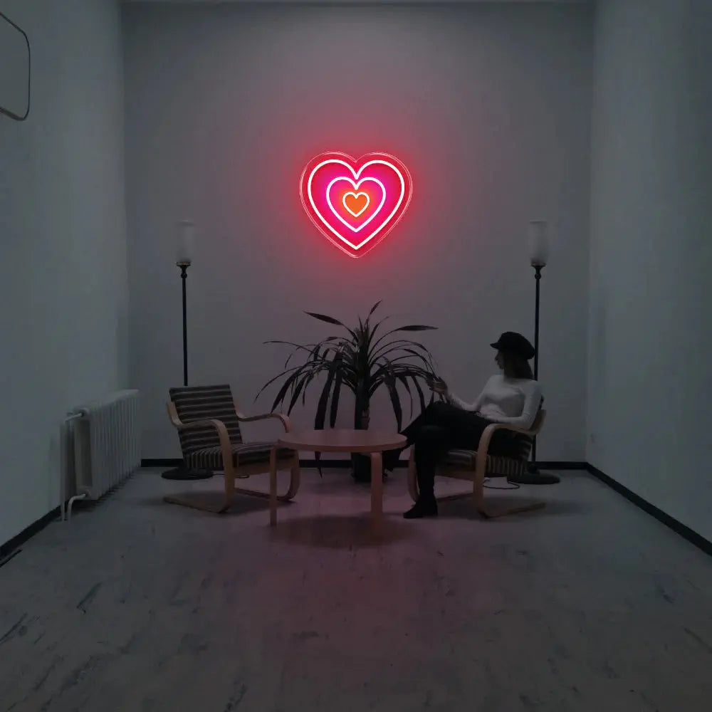 Neon Coeur - Enseigne LED Romantique & Moderne | Neon Prime