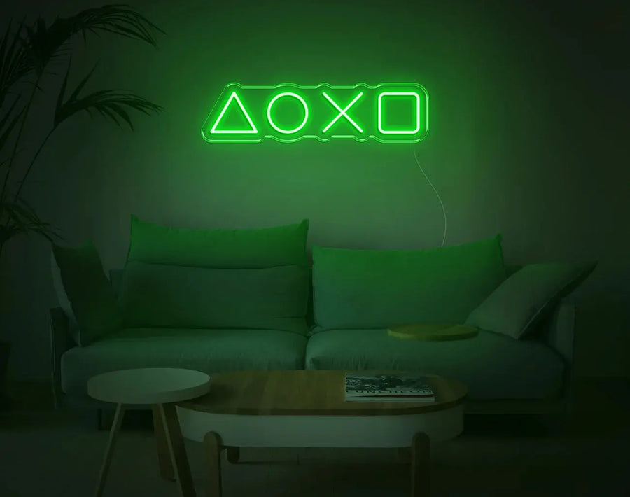 diy-led-neon-playstation-symbol-sign-green
